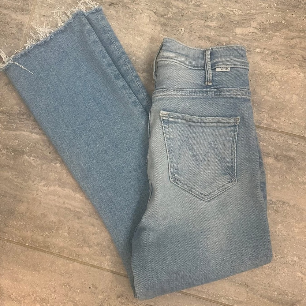 MOTHER Jeans - The Hustler Ankle Fray in Lost Ark